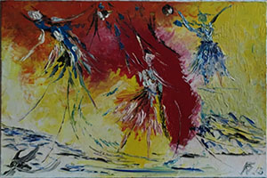 Tanz beim Weinfest von Ferenc Nagy